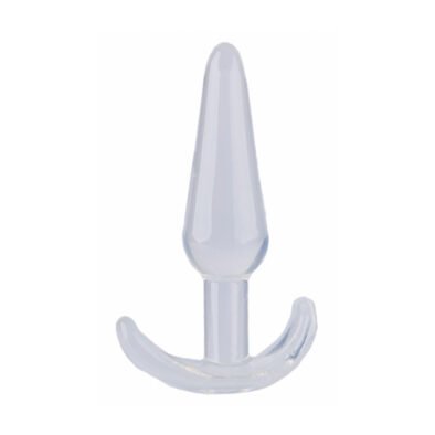 Analni dildo T-plug smooth - providna