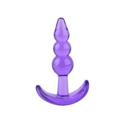 Analni dildo T-plug - lila