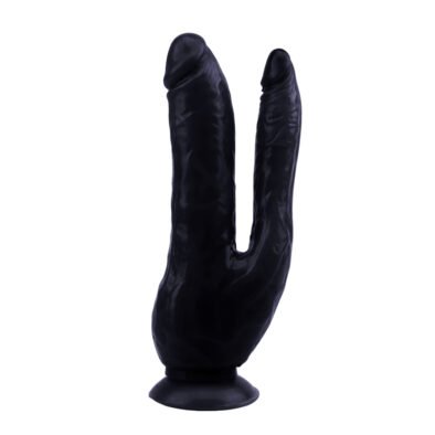 Dildo za dvostruku penetracuju - crni