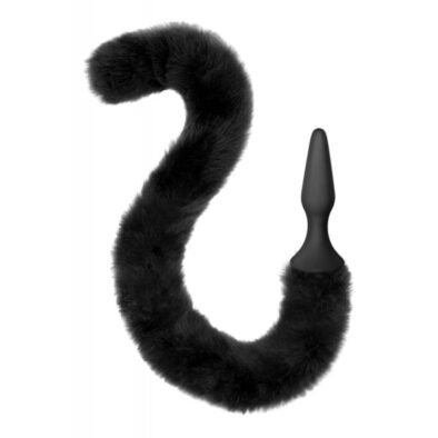 Silikonski analni plug sa repom mačke